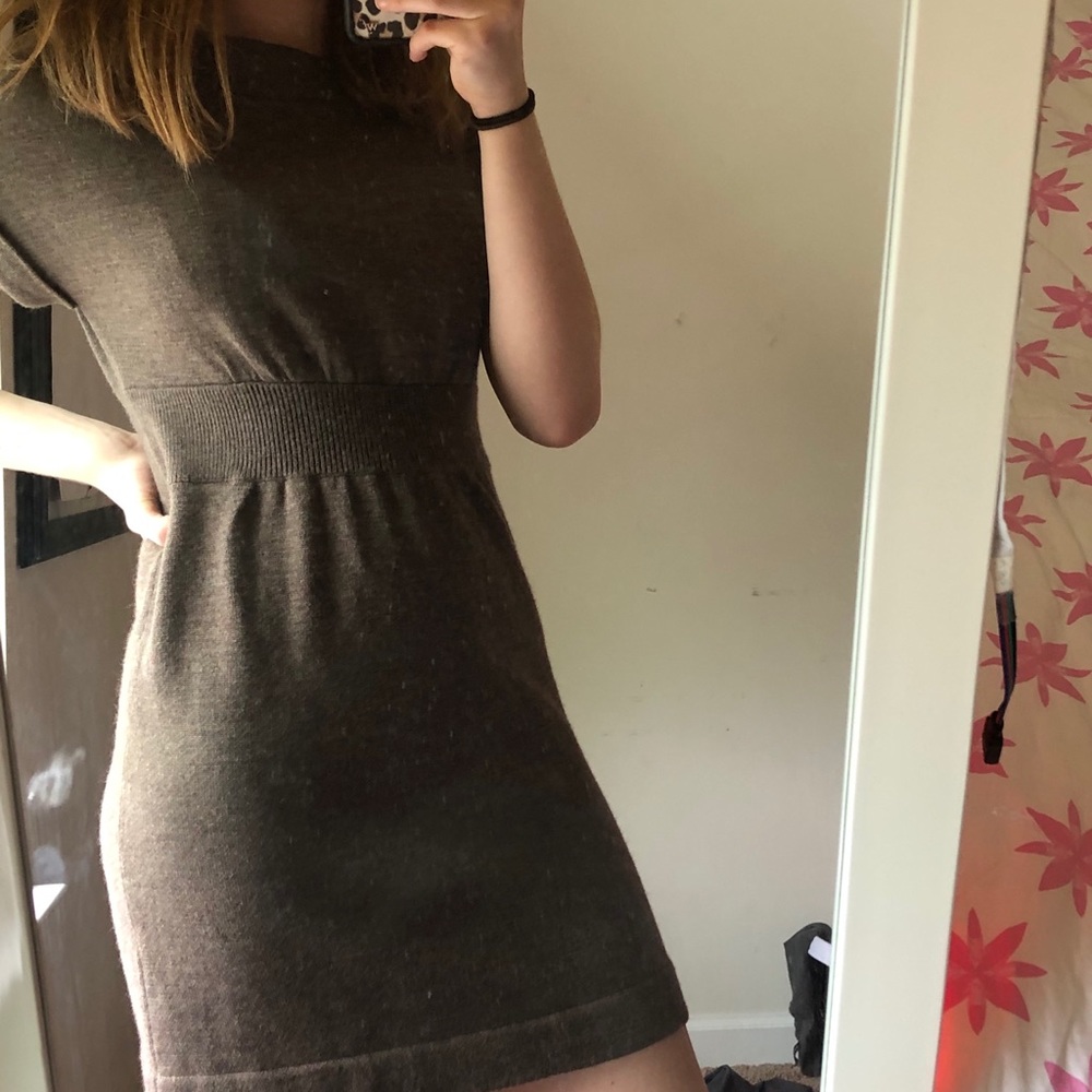 Loft xs brown dress